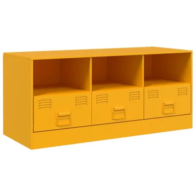 Produktbild von TV-Schrank Senfgelb 99x39x44 cm Stahl