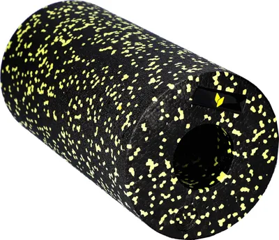 Image de yellowSPORT yellowROLLER - Rouleau de massage EPP - Noir et jaune - 30 cm - 1 pièce