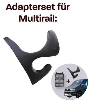 Obrázok produktu pre 040 dielov Molleboard adaptér pre Reimo Multirail a Brandrup Top-Rail