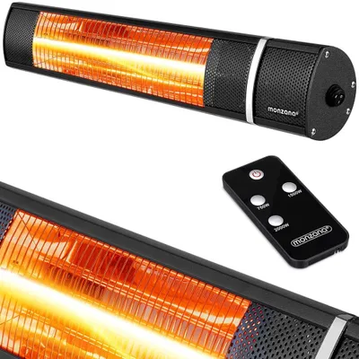 Immagine prodotto di Riscaldatore a infrarossi per esterni, 2000 W, nero, IP55