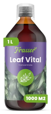 Produktbild von Blatt Vital Konzentrat 1 L – 1000 m2 – Pflanzliches Blattpflege-Konzentrat Für Essbare Und Zierpflanzen – Frassor