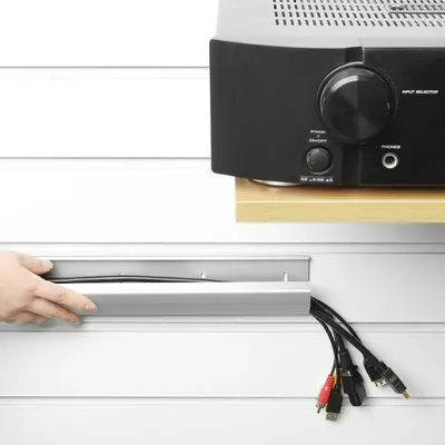 Produktbild von Aluminium Kabelkanal 1,1m I weiß