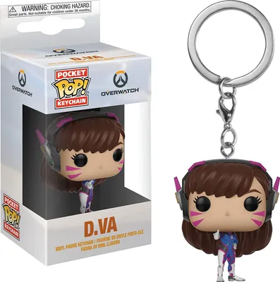 Produktbild von Overwatch - D.Va  - Schlüsselanhänger Funko Pocket POP! Keychain