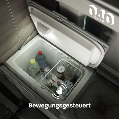 Produktbild von 040 Parts automatisches LED Kühlschranklicht/Kühlbox kompatibel mit Wohnwagen, Wohnmobile, Caravans, Van, Kühltruhe, Mini Kühlschrank