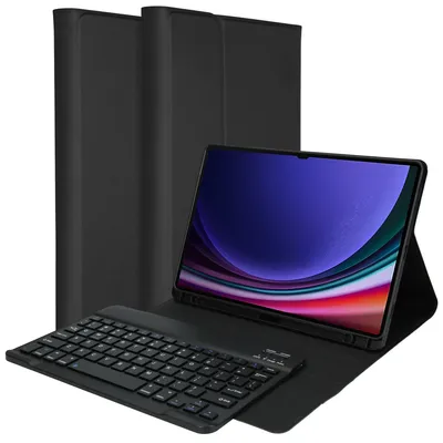 Produktbild von Accezz QWERTY Bluetooth Keyboard Klapphülle für das Samsung Galaxy Tab S9 11.0 Zoll - Schwarz
