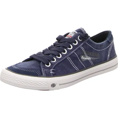 Produktbild von Dockers Schnürhalbschuhe bequem in blau, Gr. 47