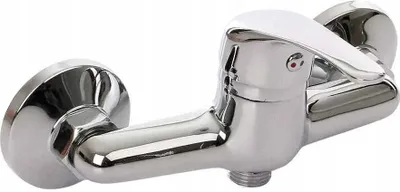 Image de Mitigeur de lavabo mural 35 mm chrome Nergis Vivovo