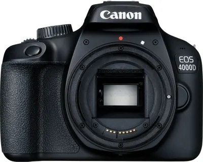 Produktbild von Canon EOS 4000D + EF-S 18-55mm DC III, 18 MP, 5184 x 3456 Pixel, Full HD, 436 g, Schwarz