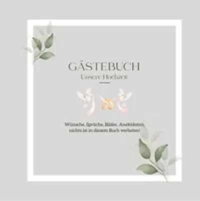 Produktbild von Gästebuch Unsere Hochzeit: Elegantes Hochzeits-Gästebuch, blanko