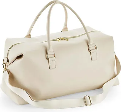 Produktbild von BagBase BG760 | Boutique Weekender Lederoptik - Farbe: Oyster - Größe: 53 x 26 x 24 cm