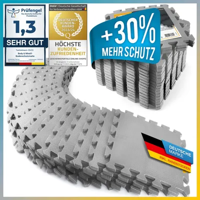 Produktbild von Premium Set Bodenschutzmatten Grau