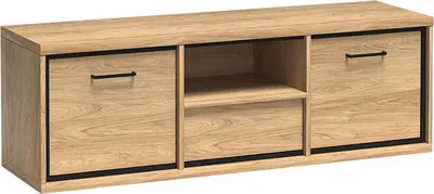 Produktbild von MIRJAN24 TV-Lowboard Mediolan 12, TV-Schrank mit Schublade, Stilvoll RTV-Schrank (Hikora Natur)