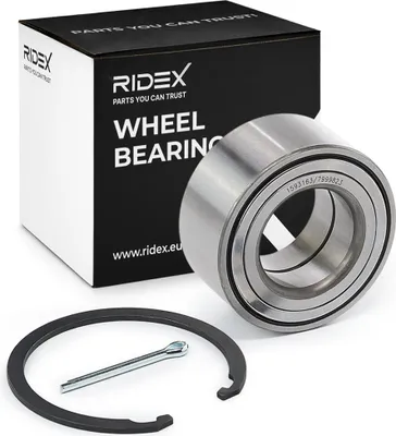 Produktbild von RIDEX Radlagersatz Vorne für HYUNDAI COUPE (GK) 74mm 654W0226