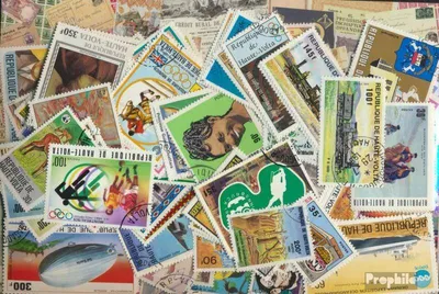 Produktbild von Briefmarken Obervolta 300 verschiedene Marken