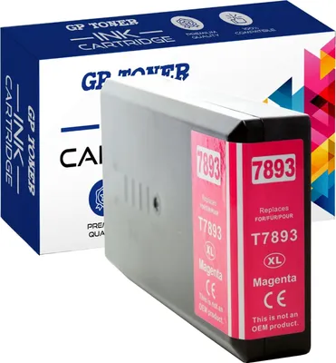 Obrázok produktu pre Tlačové kazety pre Epson T7893 XXL WorkForce Pro WF-5110DW WF-5190DW WF-5620DWF WF-5690DWF - purpurová
