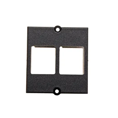 Obrázek produktu pro BACHMANN Modul 37x40 pro 2x Keystone, kovový úchyt (917.061) (19.07.2593)