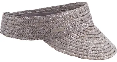 Seeberger Strohborte Schirm Visor in braun