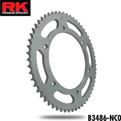 Produktbild von RK Kettenrad "3486" 428, Stahl 61 Zähne