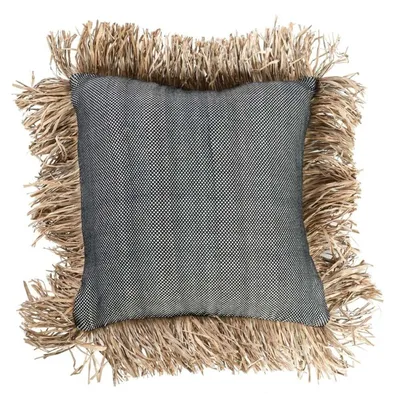 Produktbild von Bazar Bizar Der Baumwolle Bonita Kissenbezug - Schwarz Natur - 40x40