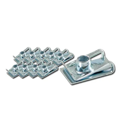 Produktbild von Universal Halteklammern-Set, M6, 1 Set=10 Stück
