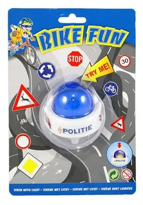 Zdjęcie produktu dla Dzwonek rowerowy syreny policyjnej