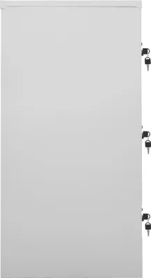 Obrázok produktu pre vidaXL Skrinka svetlosivá a zelená 90x45x92,5 cm Oceľ