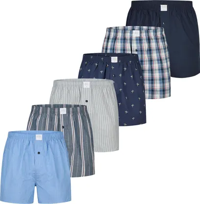 Produktbild von MG-1 Herren Retro Boxer Classics 6-Pack 600-00mg - Größe L