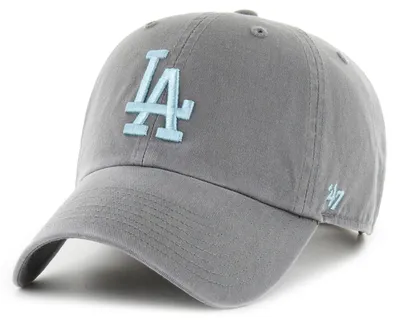 Produktbild von 47 Brand Strapback Cap - CLEAN UP Los Angeles Dodgers grau