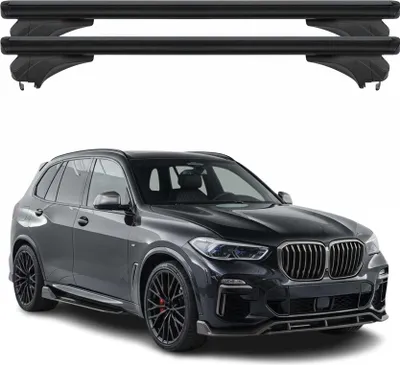 Immagine prodotto di Portapacchi Menabo per BMW X5 G05 2019-2026 in alluminio nero, 2 pezzi