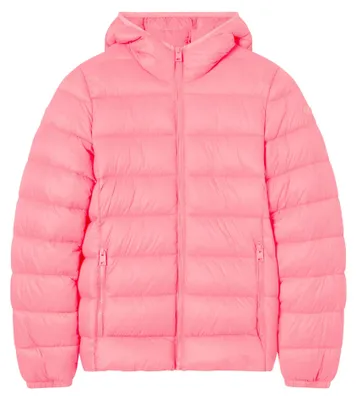 Produktbild von Champion Legacy Damen Leichte Outdoor Polyfilled Kapuzenjacke XL Rosa, rose, XL