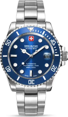 Produktbild von Swiss Military Hanowa SMWGL0006304 Herrenuhr Sealord Automatik 41mm 20ATM