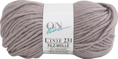 Produktbild von ONline Wolle Filzwolle Linie 231 50m 50g