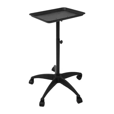 Produktbild von Kosmetikwagen Friseurwagen Salon trolley Arbeitswagen Rollwagen Höhenverstellbar Rollwagen Schwarz