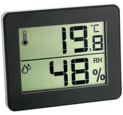 Image de TFA Dostmann 30.5027 Thermomètre numérique Hygromètre Ultra Flat