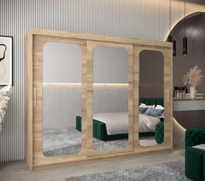 Produktbild von Spiegelschrank DONICELA 2 - 250 cm, Sonoma