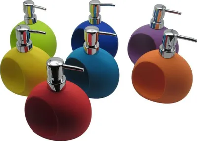 Produktbild von Seifenspender Spülmittelspender Seifen Spender Lotion Dosierer Bad Accessoires, Farbe:gelb