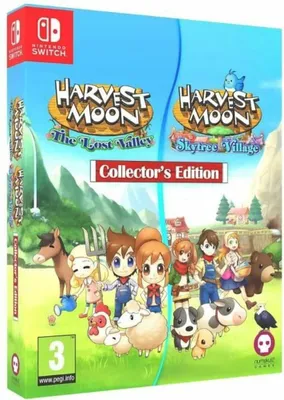 Produktbild von Videospiel für Switch Just For Games Harvest Moon: The Lost Valley & Skytree Village Collector'S