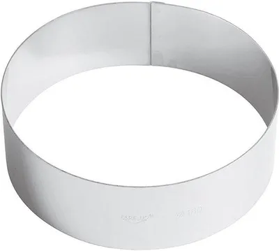 Produktbild von Famanu Taartring aus Edelstahl - 18 cm, ofen- und gefrierfest