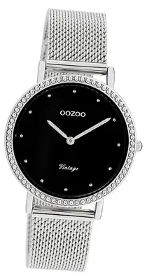 Produktbild von Oozoo Vintage Series Damenuhr Quarzuhr Analog mit Edelstahlarmband silber D3UOC20052