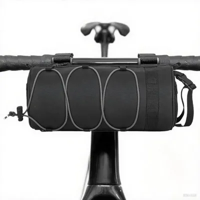 Produktbild von Fahrradtasche Vorne, Lenkertasche Fahrrad, Fahrradtasche Vorne Lenker, Fahrradtaschen, Rahmentasche Fahrrad, mit Schultergurt, Wasserdicht, Fahrradzub