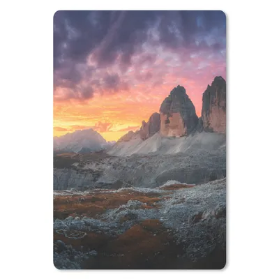 Produktbild von MuchoWow® Mauspad Mousepad Felsen - Berg - Sonnenuntergang - Landschaft 18x27 cm - Mousepads - Maus Mat - Pad - Mausunterlage
