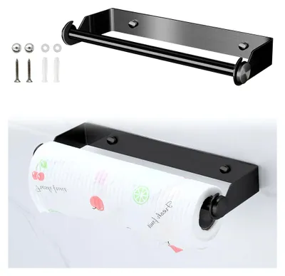 Produktbild von Küchenrollenhalter aus Edelstahl zur Wandmontage