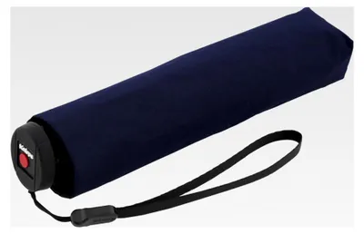 Produktbild von Regenschirm Ultra Carbon Light mit Schirmtasche | kleiner Taschenschirm | leichter und kompakter Regenschirm | stabiler und sturmfester Taschenregenschirm