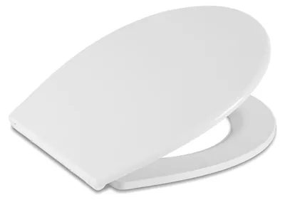 Produktbild von ISOISL WC-Sitz Duroplast mit Absenkautomatik & Schnellverschluss, Oval Reinweiß