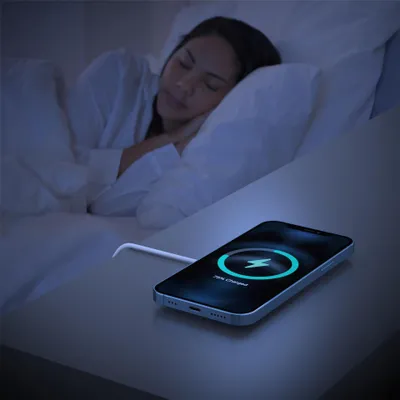 Produktbild von RealPower Ladegerät C-MagSet             20W mit Ladepad