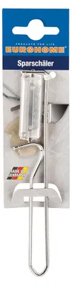 Produktbild von Sparschäler Metall EUROHOME® – aus Edelstahl, 1x5x20cm – Perfekt für jede moderne Küche