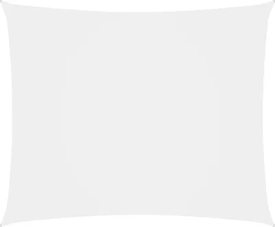 Produktbild von The Living Store Sonnensegel Oxford-Gewebe Rechteckig 6x8 m Weiß