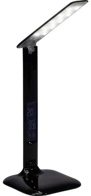 LED-Bürolampe, 5 W, 300 lm, Touch-Dimmer, schwarz