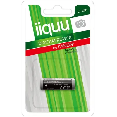 Obrázek produktu pro iiquu Li-Ion baterie podobná Canon NB-9L atd
