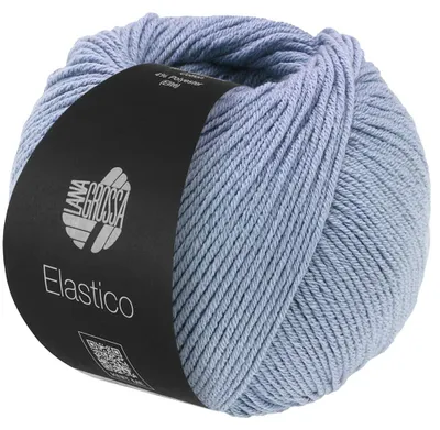Produktbild von Lana Grossa ELASTICO 50 g Baumwoll-Klassiker mit leichtem Stretch-Anteil 160 m Farbe 200 - Himmelblau